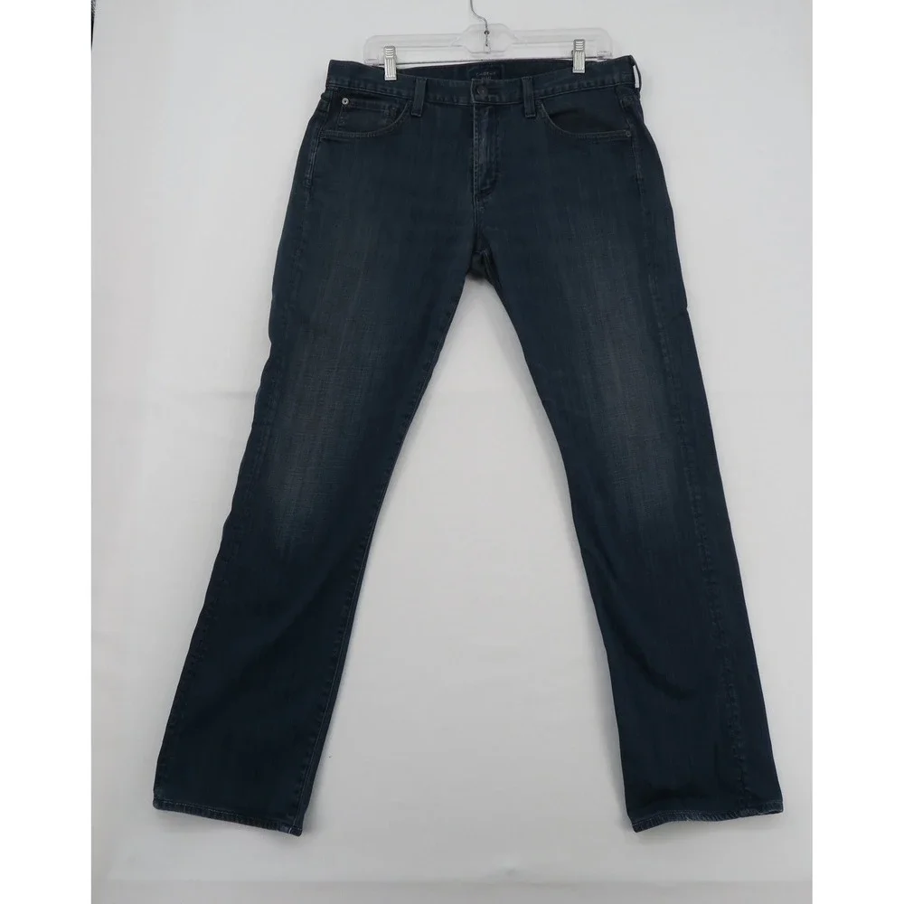 Citizens of Humanity Gage Straight Leg Jeans Dark Wash Mens 34 6107-431 Indigo